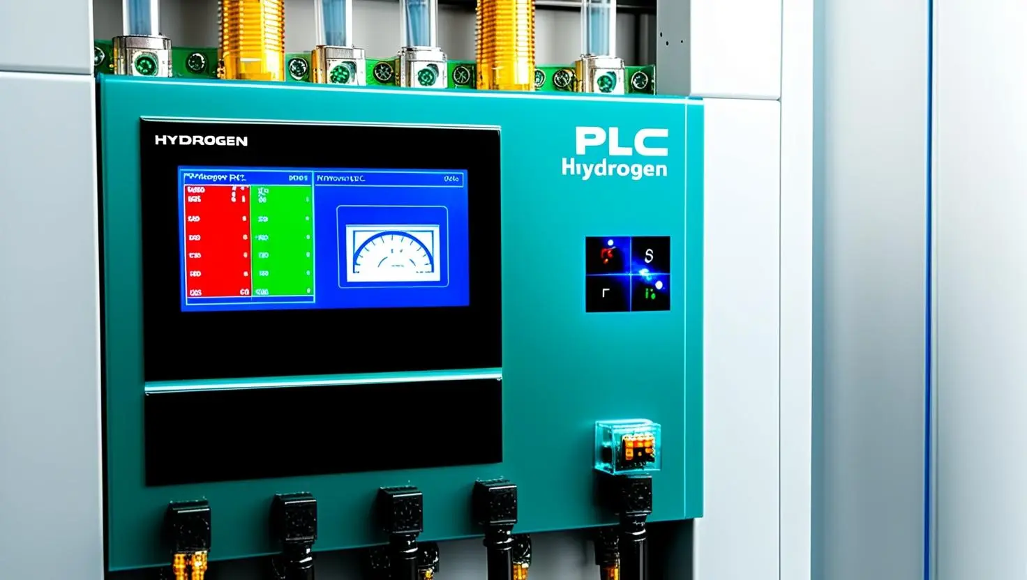 Automated PLC hydrogen touch screen
